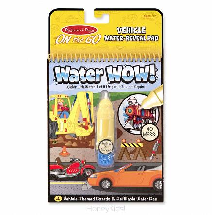 Wodna Kolorowanka Water Wow! Pojazdy Melissa & Doug