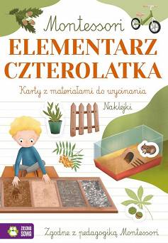 Montessori. Elementarz czterolatka Wydawnictwo Zielona Sowa