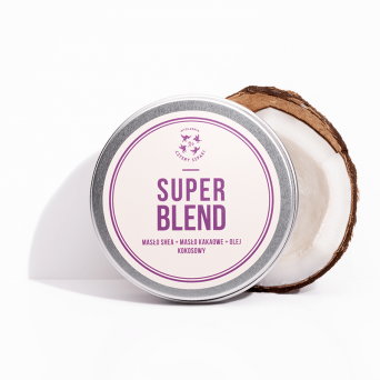 Masło Super Blend - Shea + Kakao + Kokos Mydlarnia Cztery Szpaki